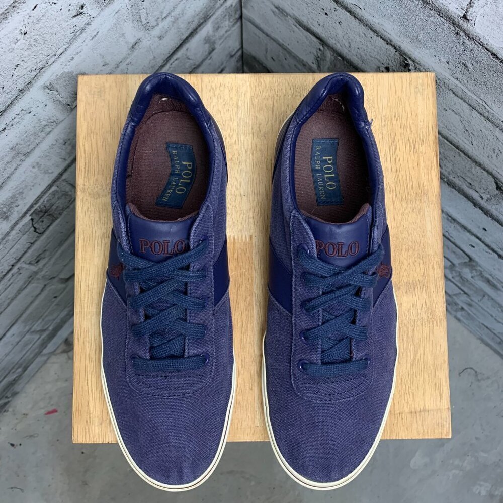 Polo Hanford NE Canvas Lace Up Sneakers - Picture 7 of 8